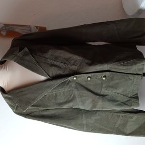 Faded Glory Women's Plus Corduroy Blazer